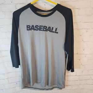 Men's Under Armour "Baseball" loose athletic longsleeve shirt, size Large